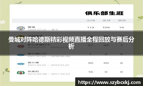 曼城对阵哈德斯精彩视频直播全程回放与赛后分析
